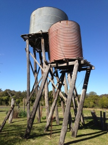 The rickety water towers
